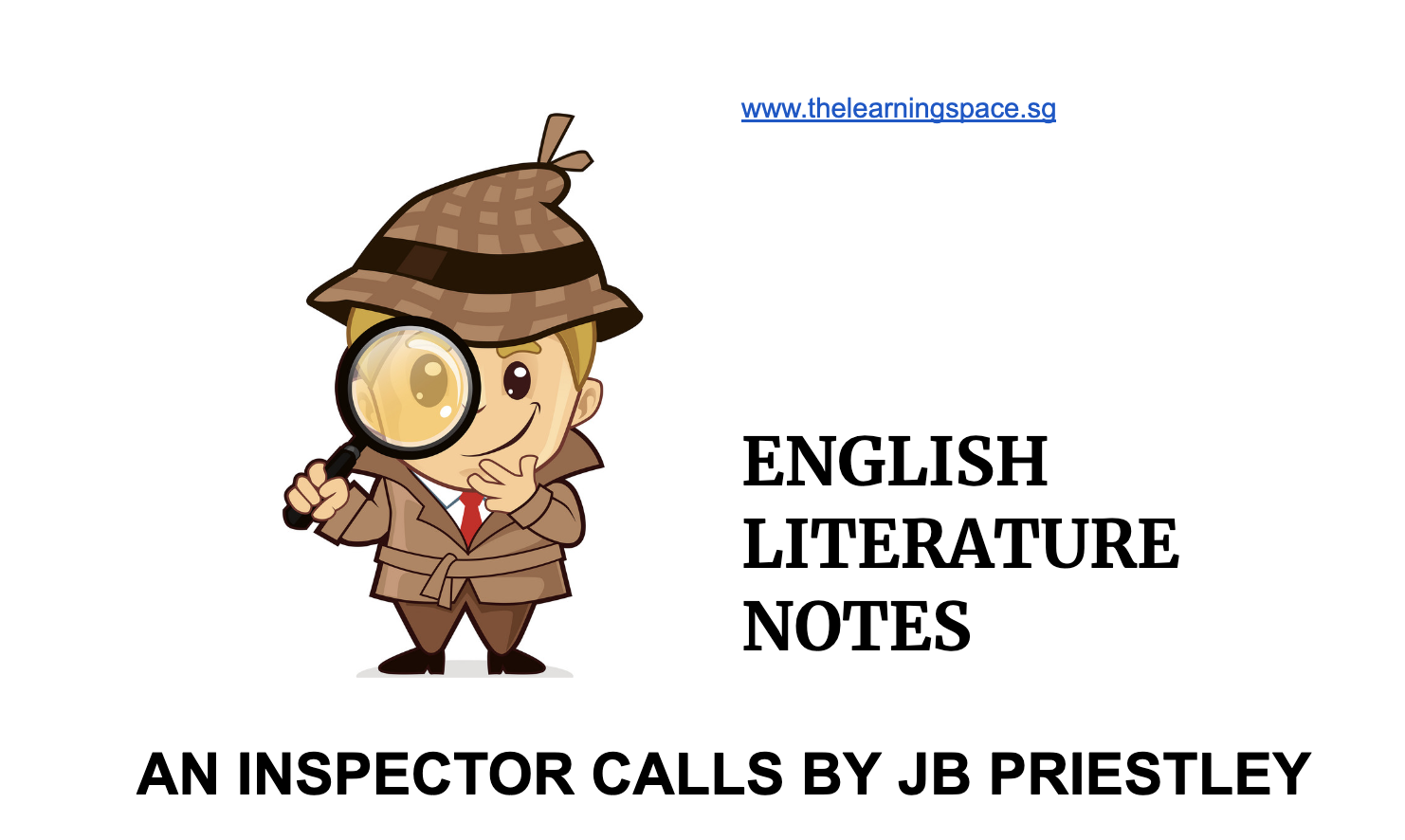 An Inspector Calls - Literature Study Notes For IGCSE/IB And Lower ...